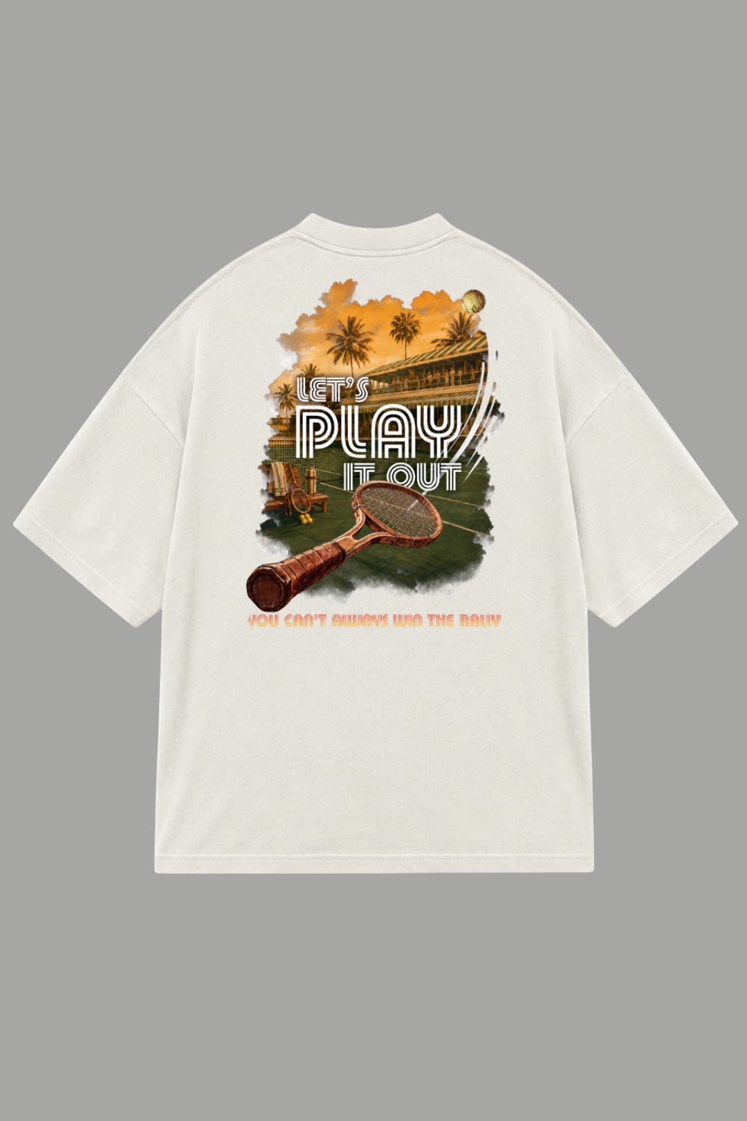 Camisa Oversized Let's Play It Out