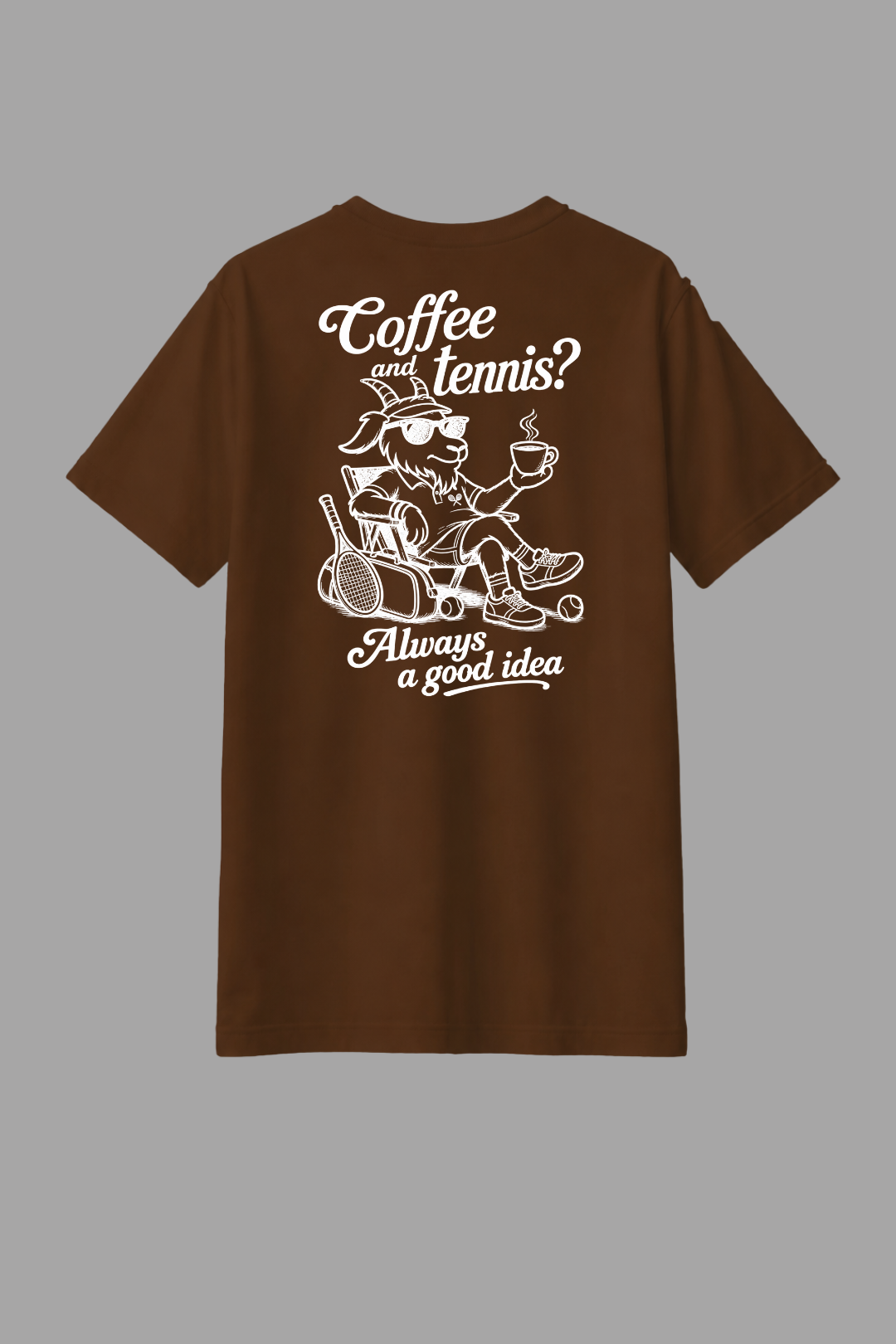 Camisa Básica Coffee and Tennis