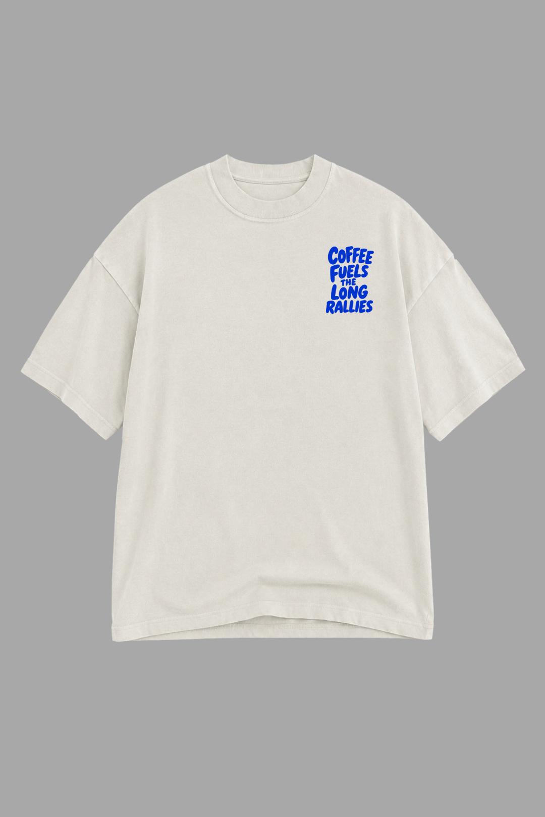 Camisa Oversized Coffee and Rallies