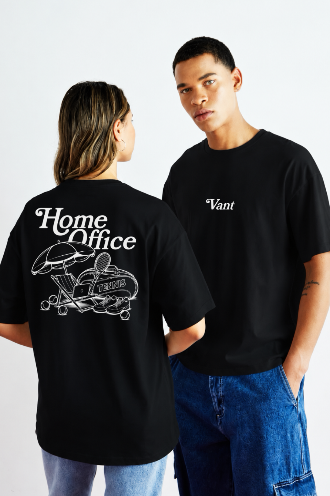 Camisa Oversized Home Office
