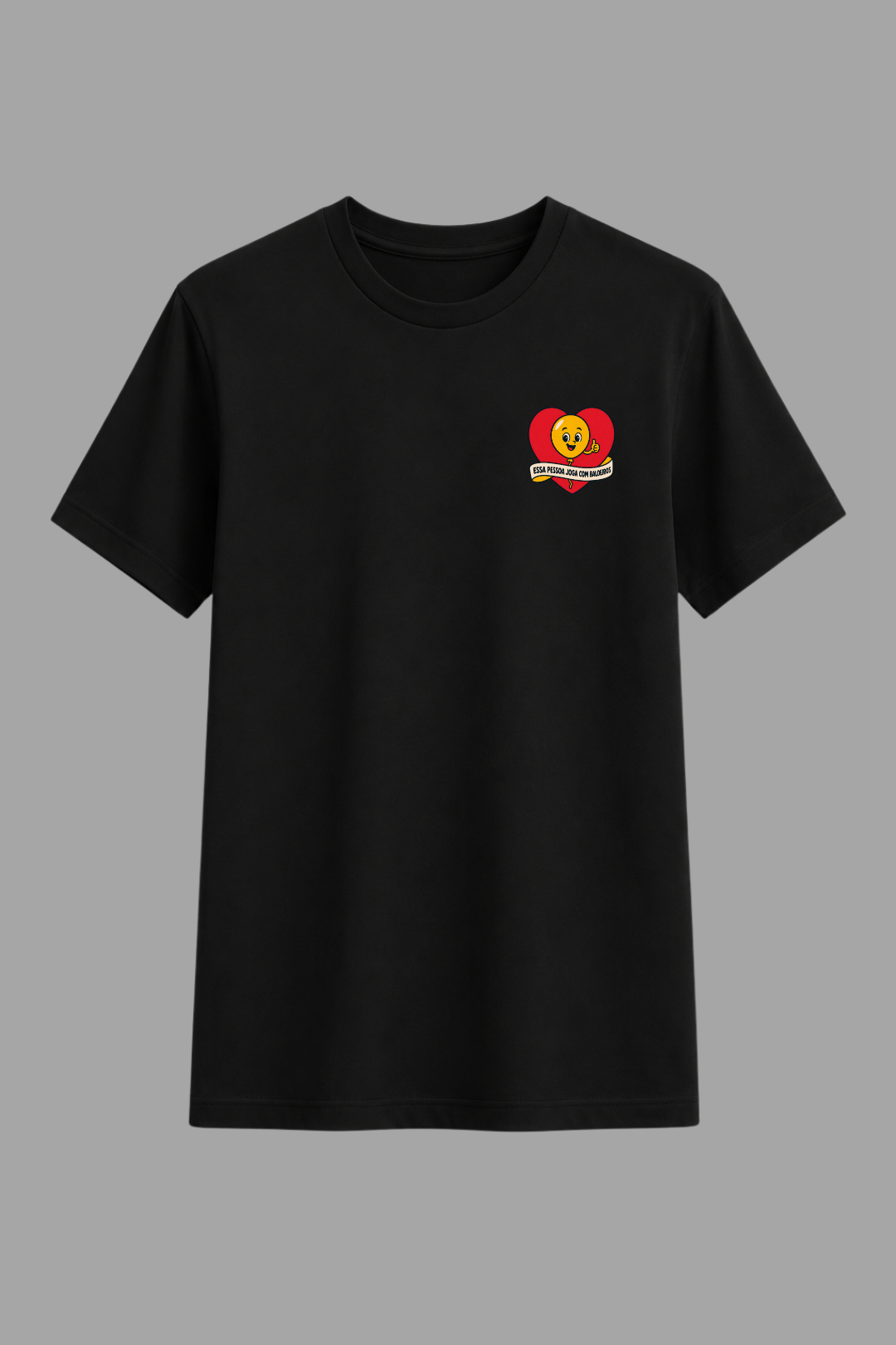 Camisa Básica Jogo com baloeiros