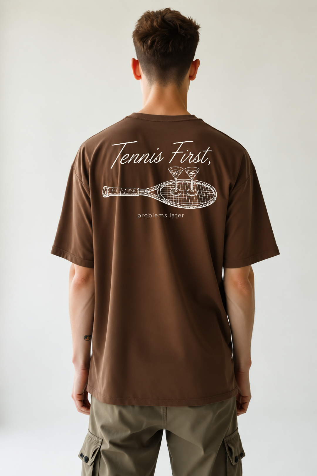 Camisa Oversized Tennis first, problems later