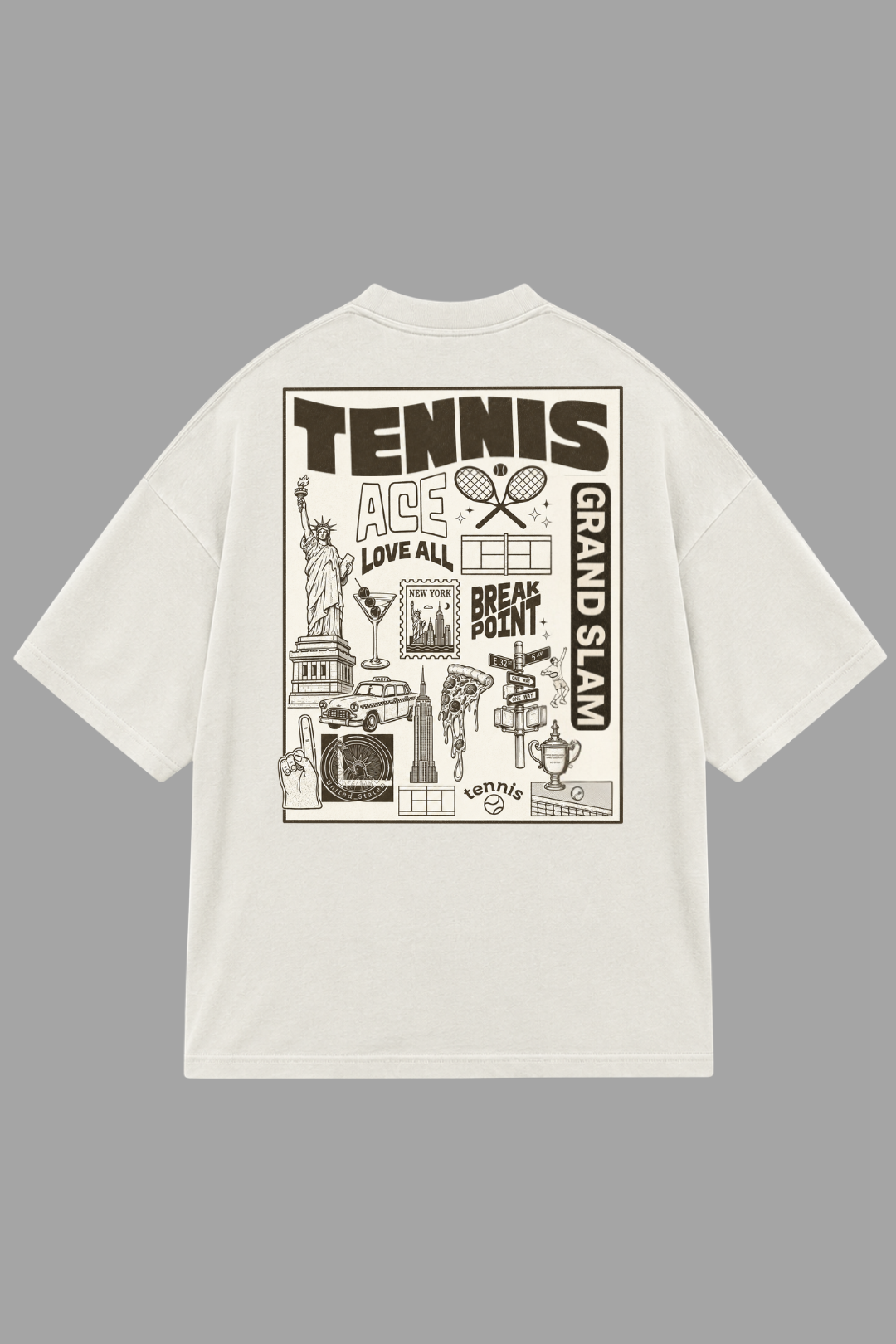 Camisa Oversized US OPEN