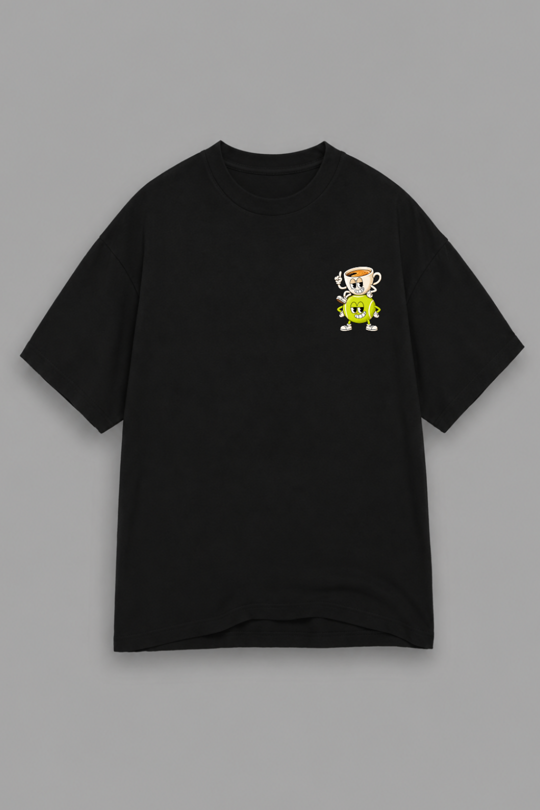 Camisa Oversized More Espresso, Less Court Stress