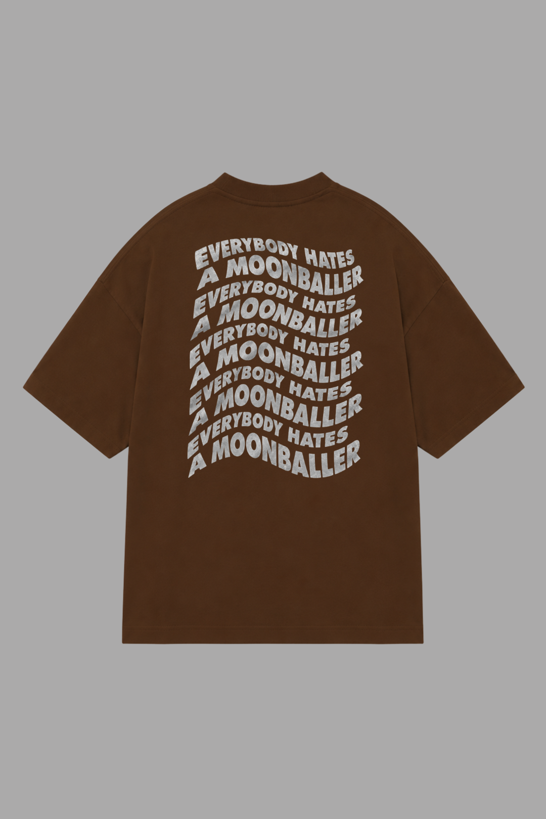 Camisa Oversized Everybody Hates a Moonballer