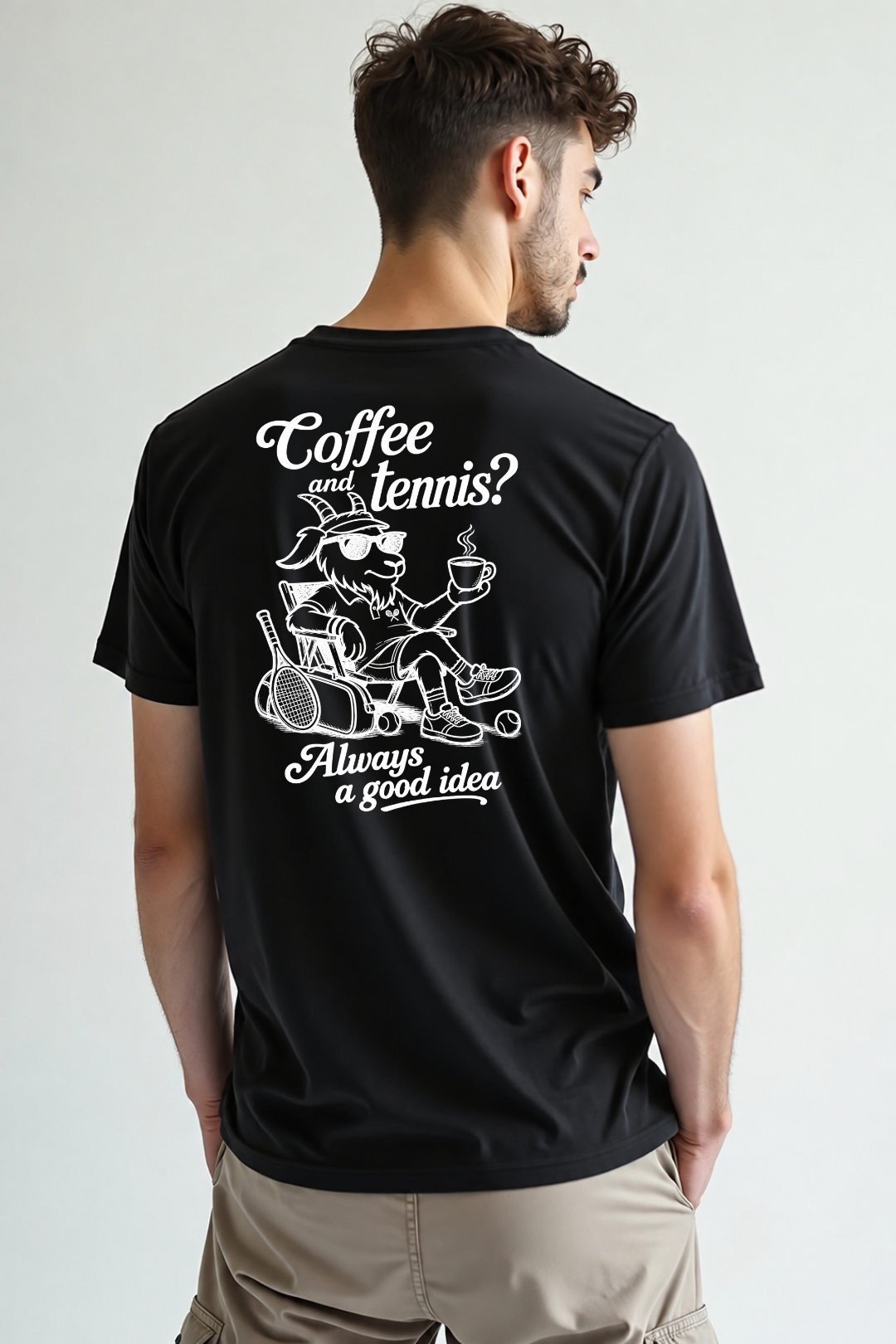 Camisa Básica Coffee and Tennis
