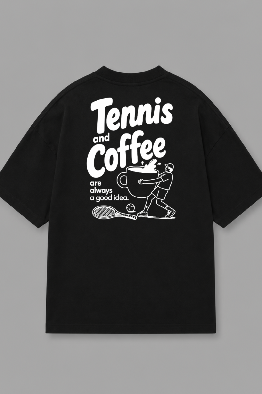 Camisa Oversized Coffee Lovers