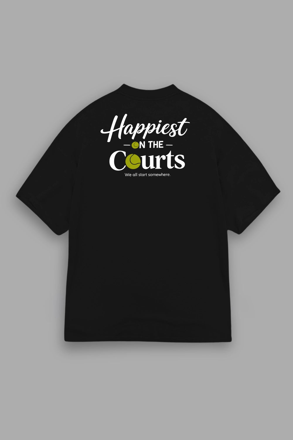 Camisa Oversized Happiest on the Courts
