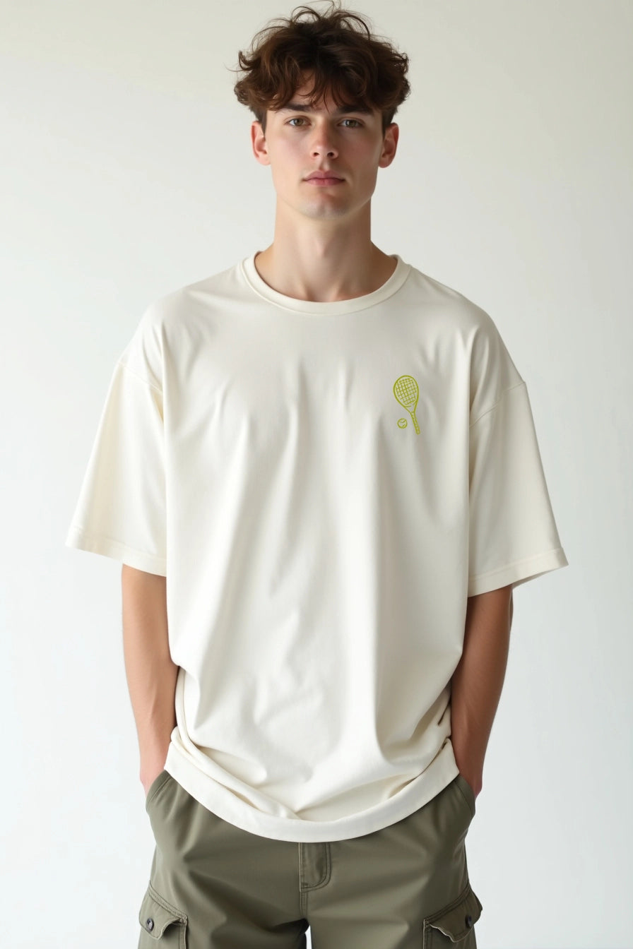 Camisa Oversized Happiest on the Courts