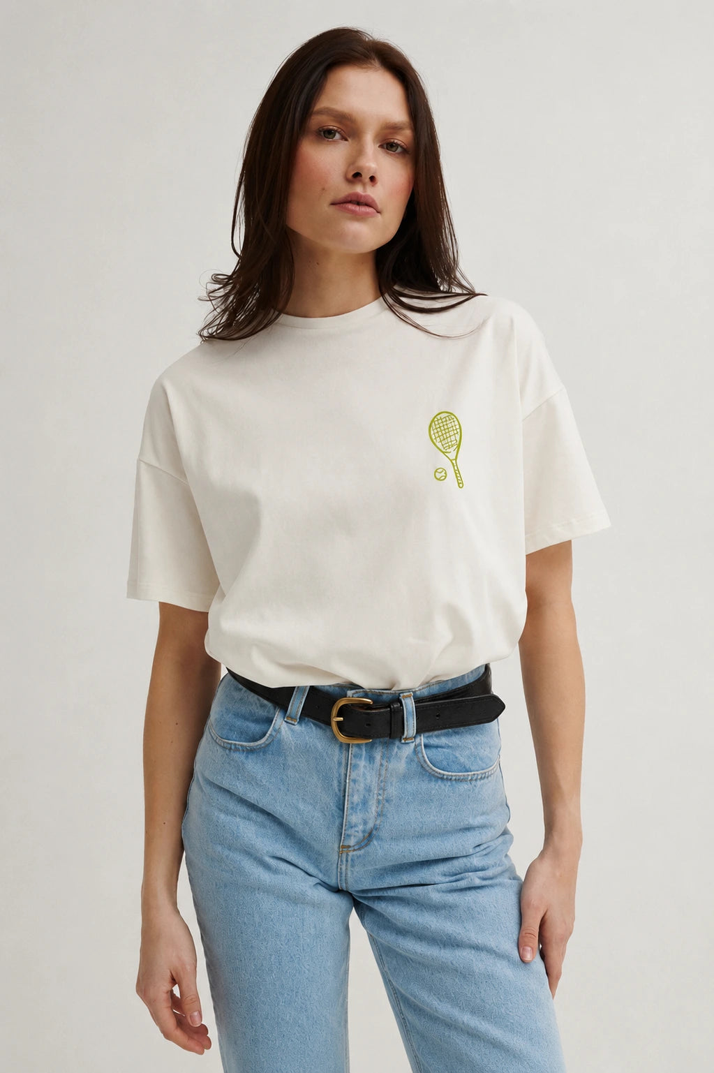 Camisa Oversized Happiest on the Courts