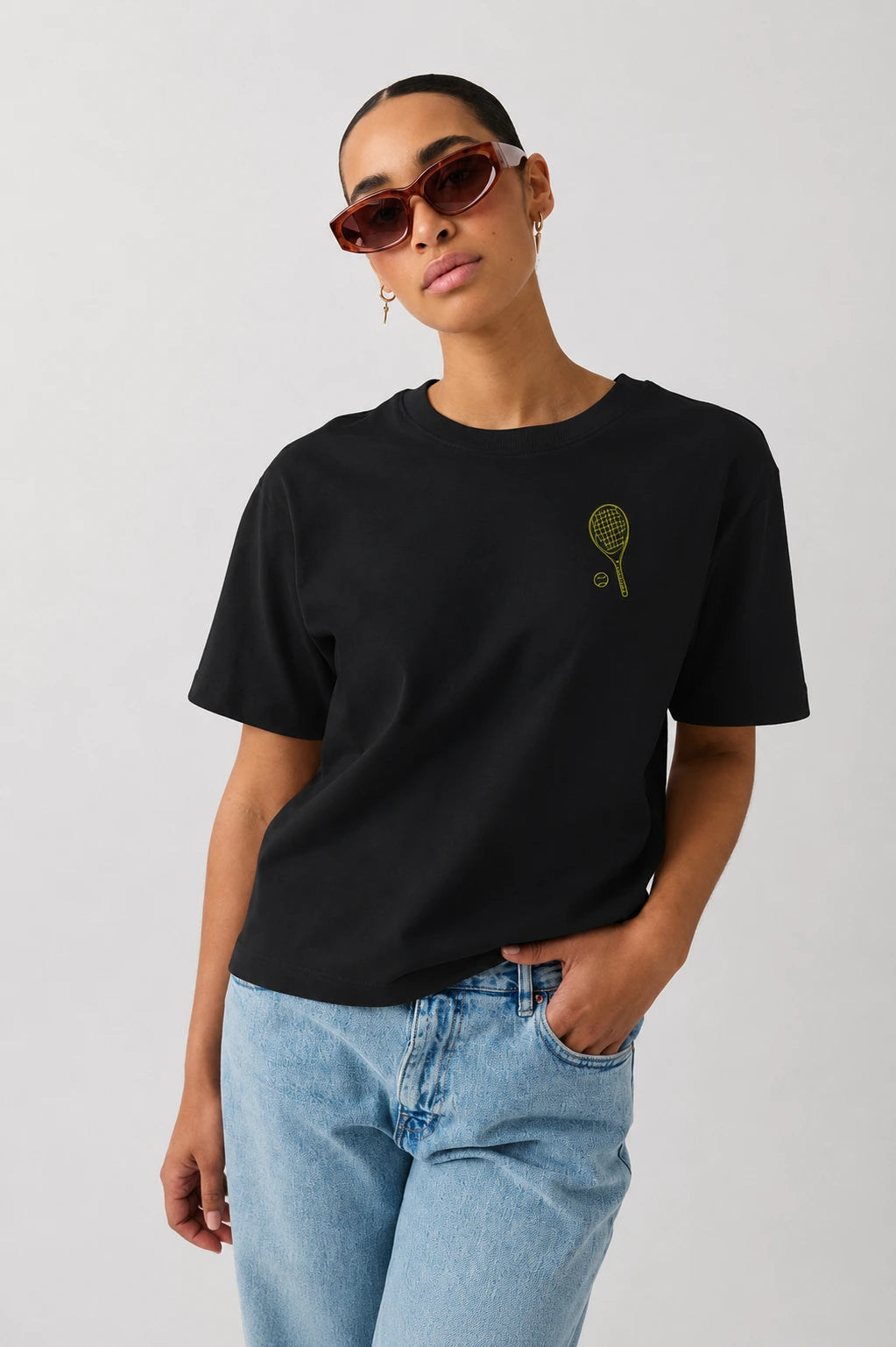 Camisa Básica Happiest on the Courts