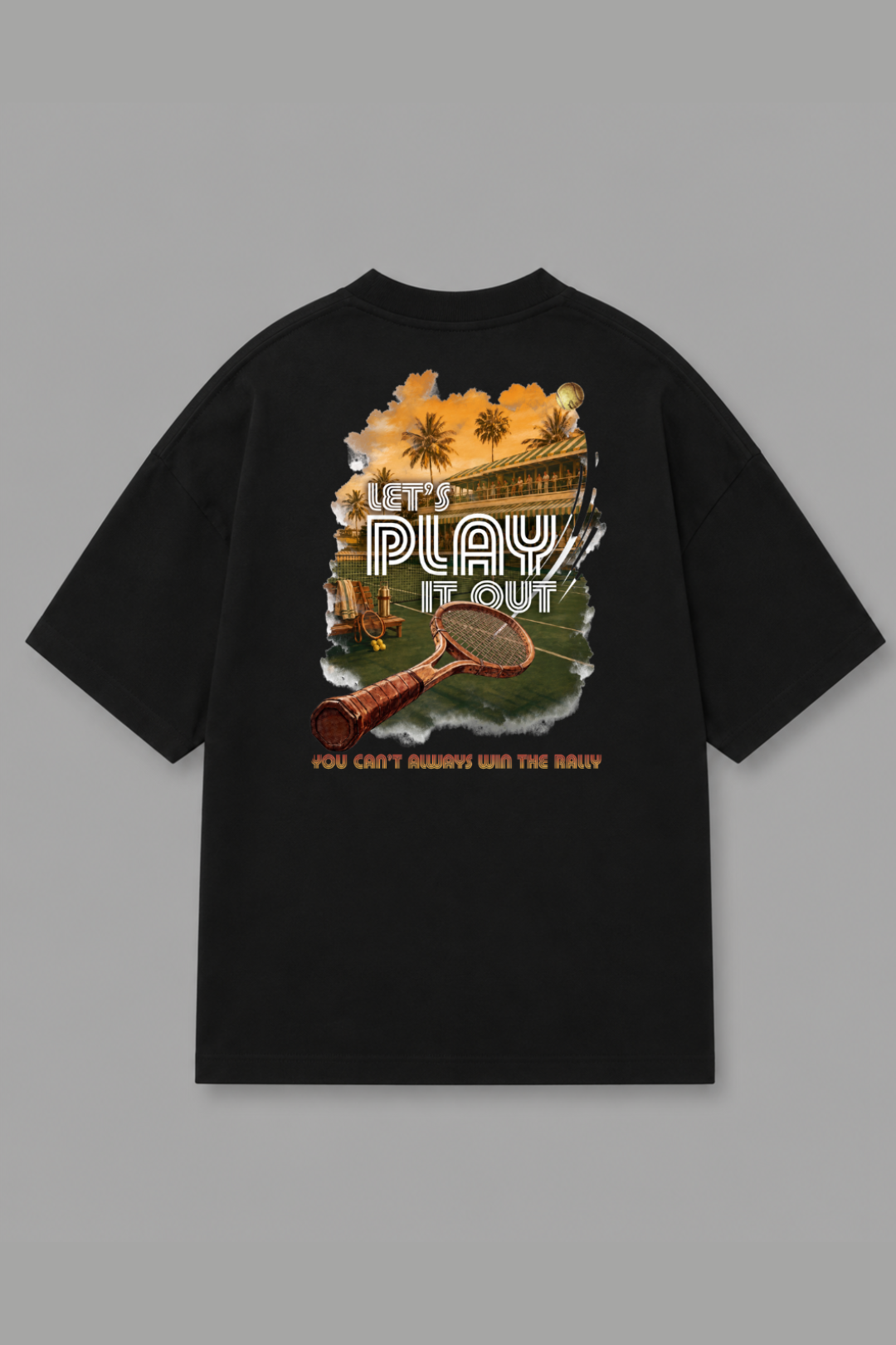 Camisa Oversized Let's Play It Out