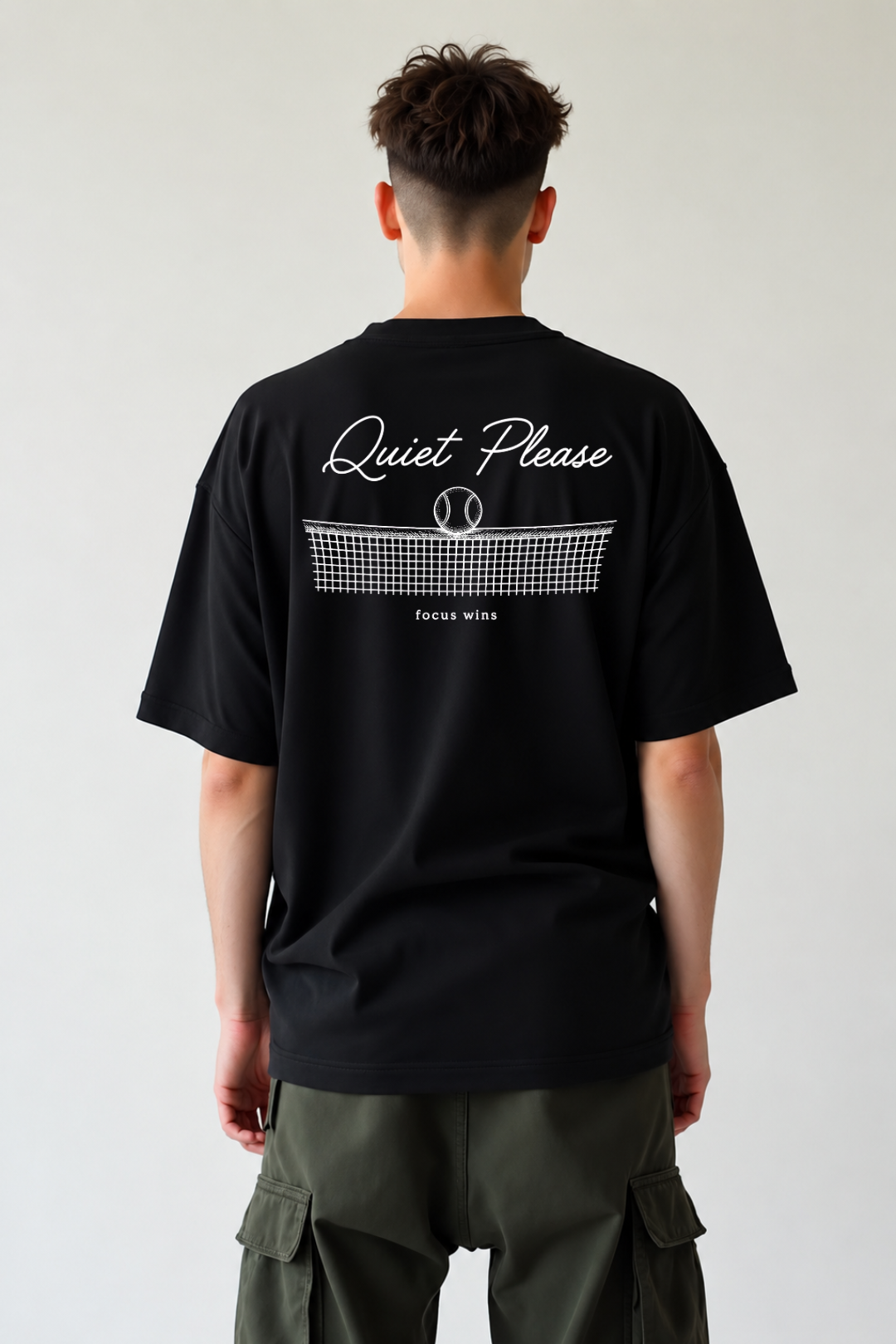 Camisa Oversized Quiet Please