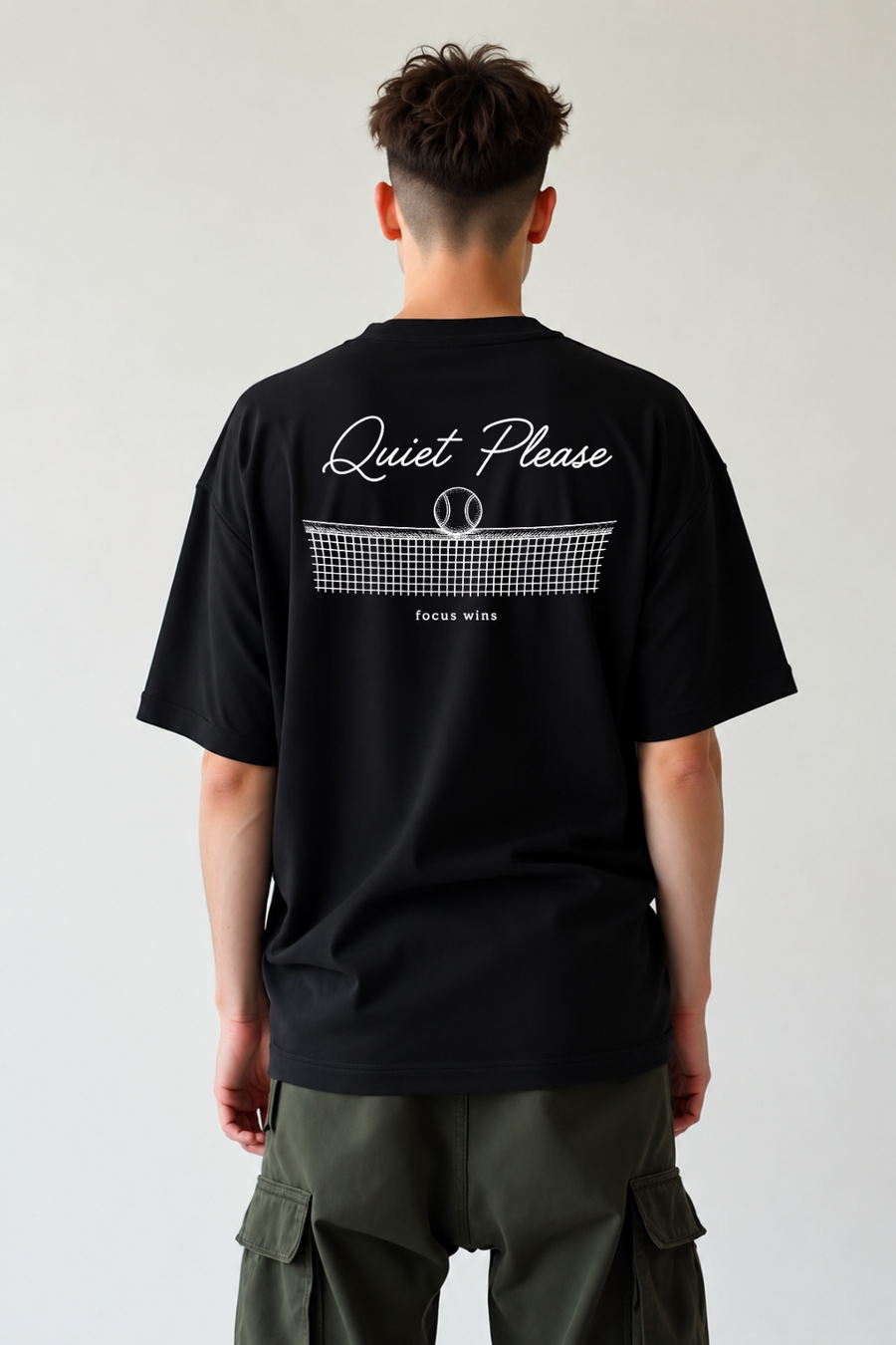Camisa Oversized Quiet Please