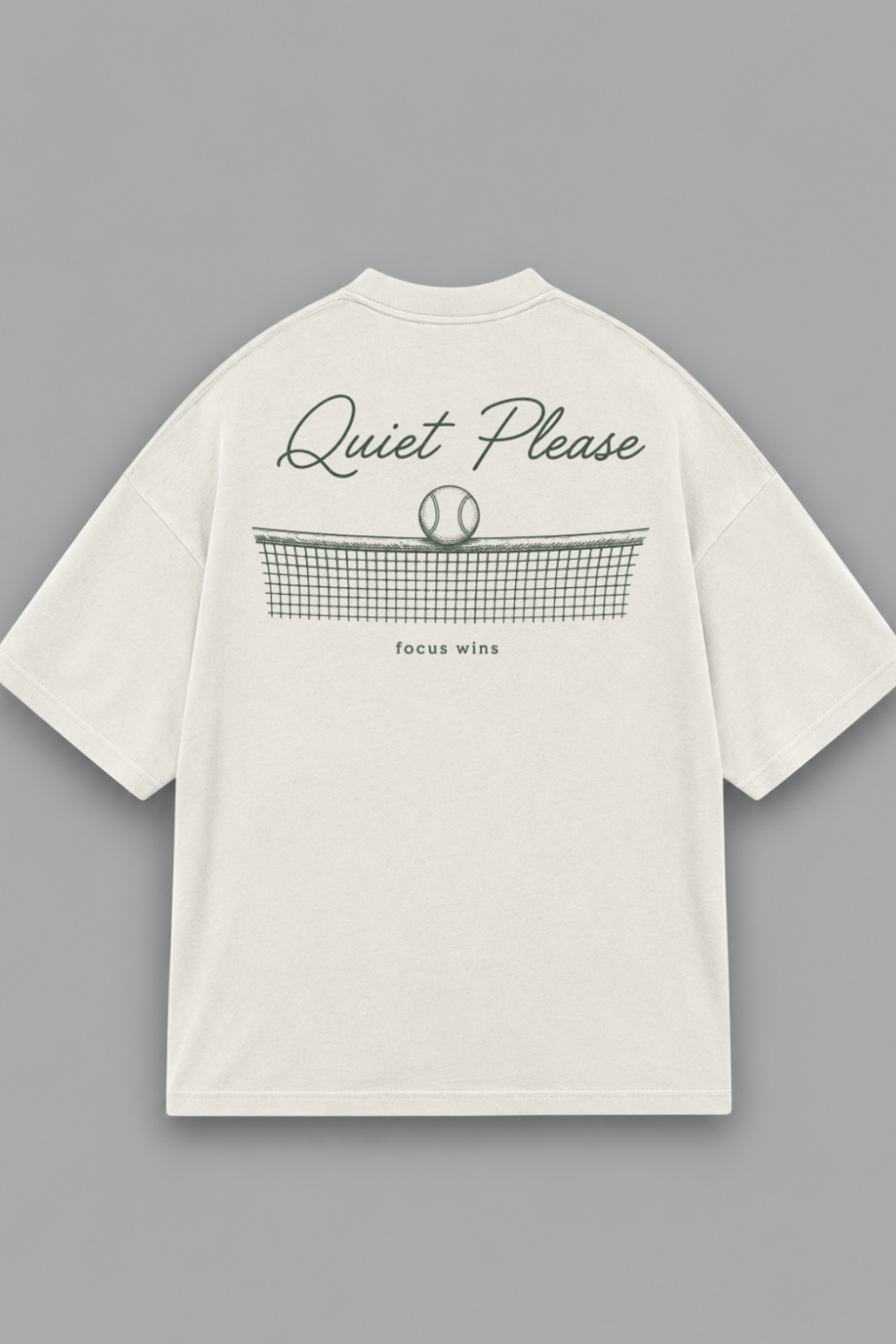 Camisa Oversized Quiet Please
