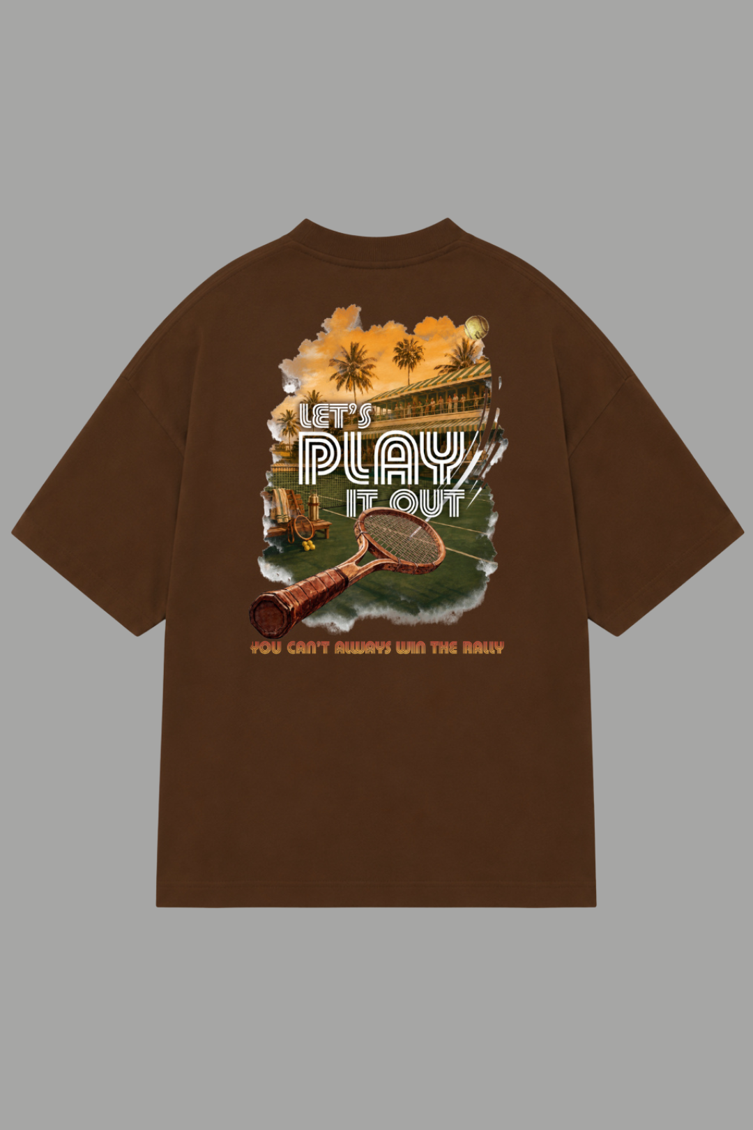 Camisa Oversized Let's Play It Out