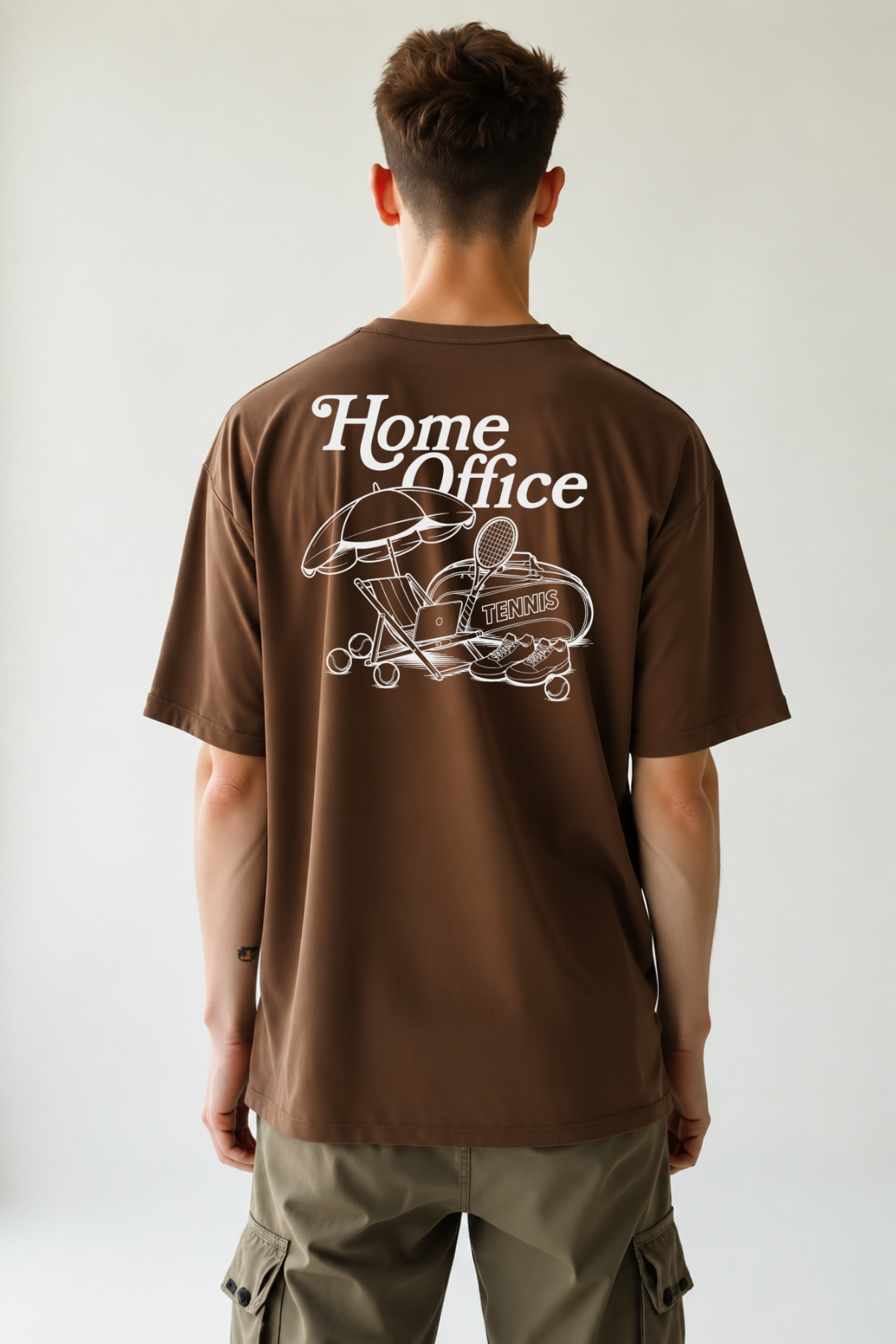 Camisa Oversized Home Office
