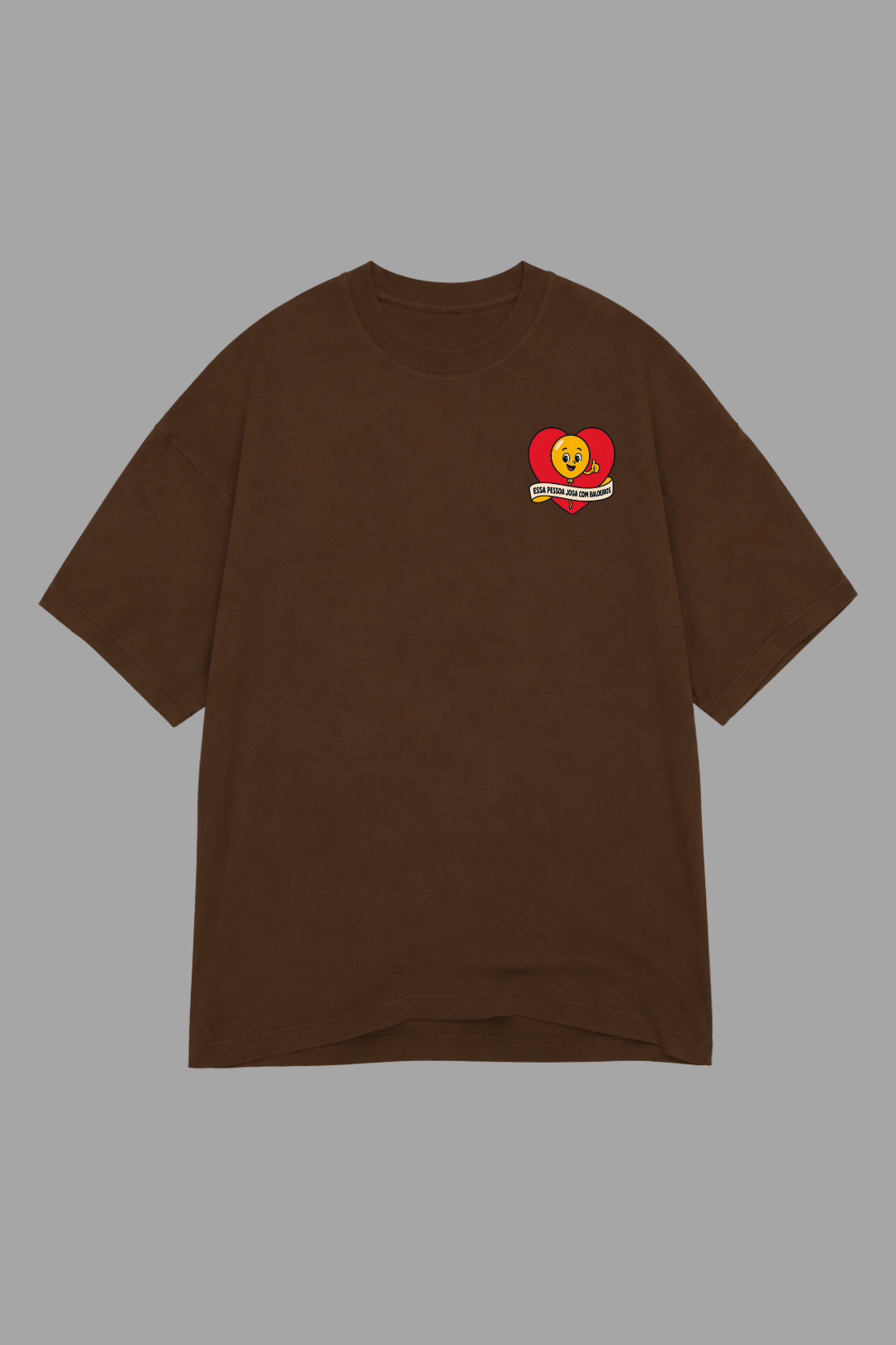 Camisa Oversized Jogo com Baloeiros