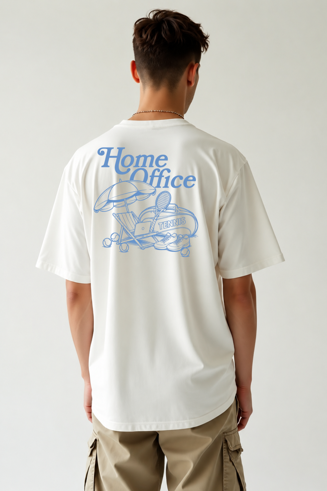 Camisa Oversized Home Office