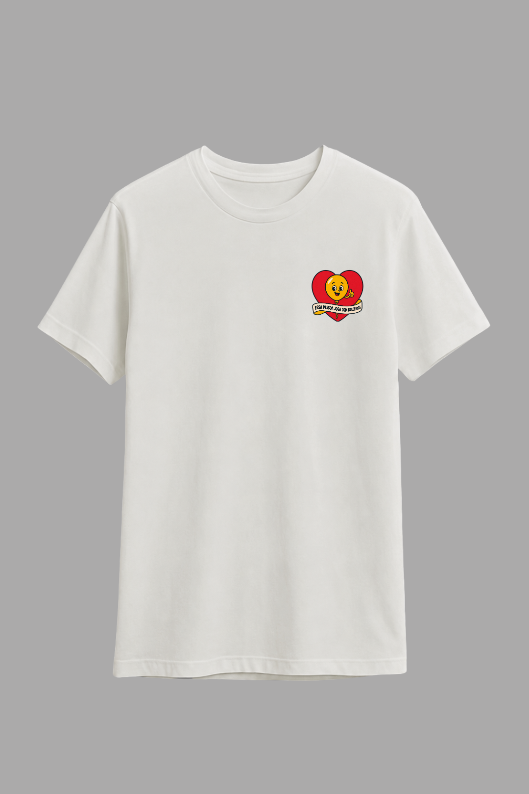 Camisa Básica Jogo com baloeiros
