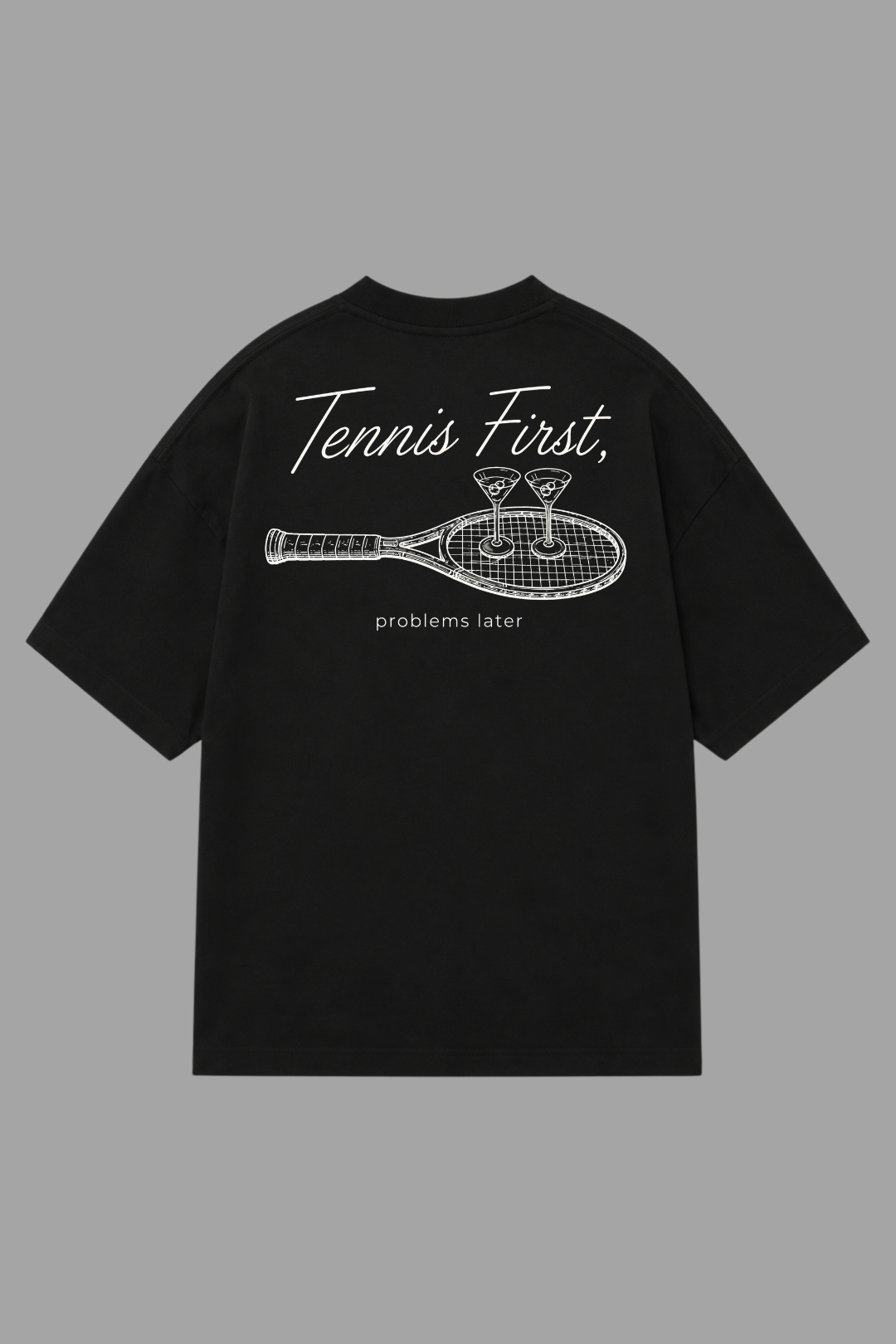 Camisa Oversized Tennis first, problems later