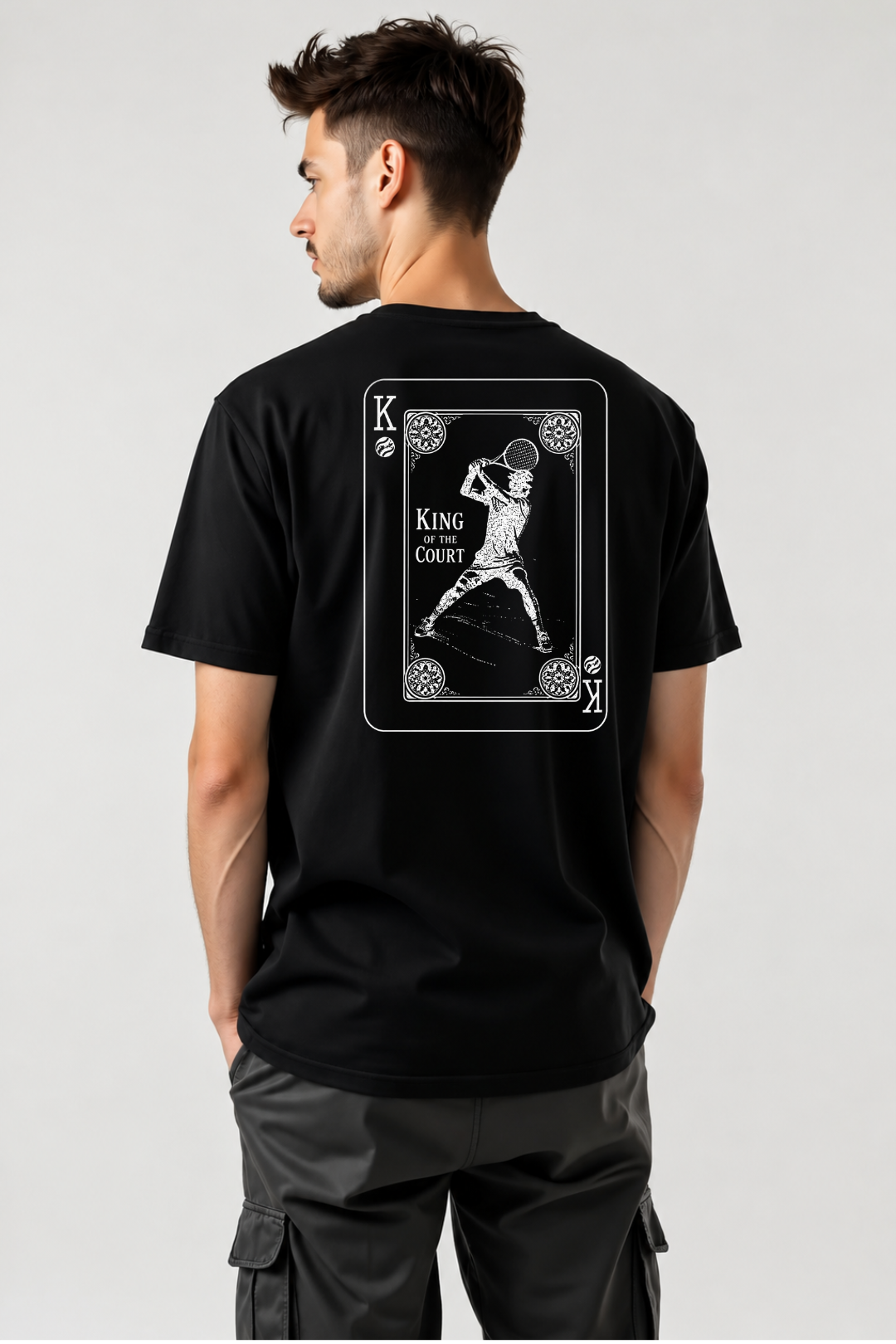 Camisa Básica The King of the Court