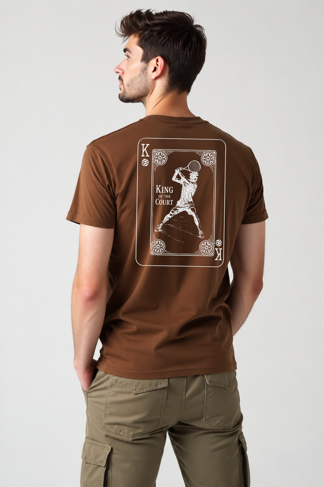 Camisa Básica The King of the Court