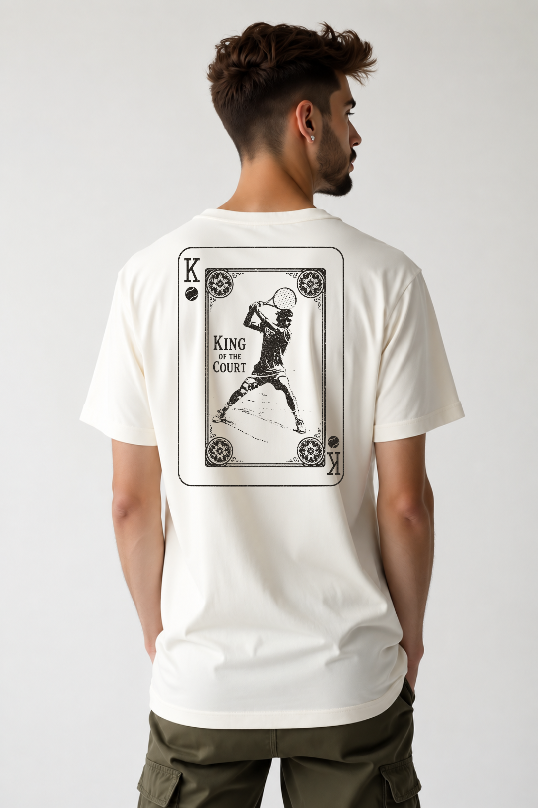 Camisa Básica The King of the Court