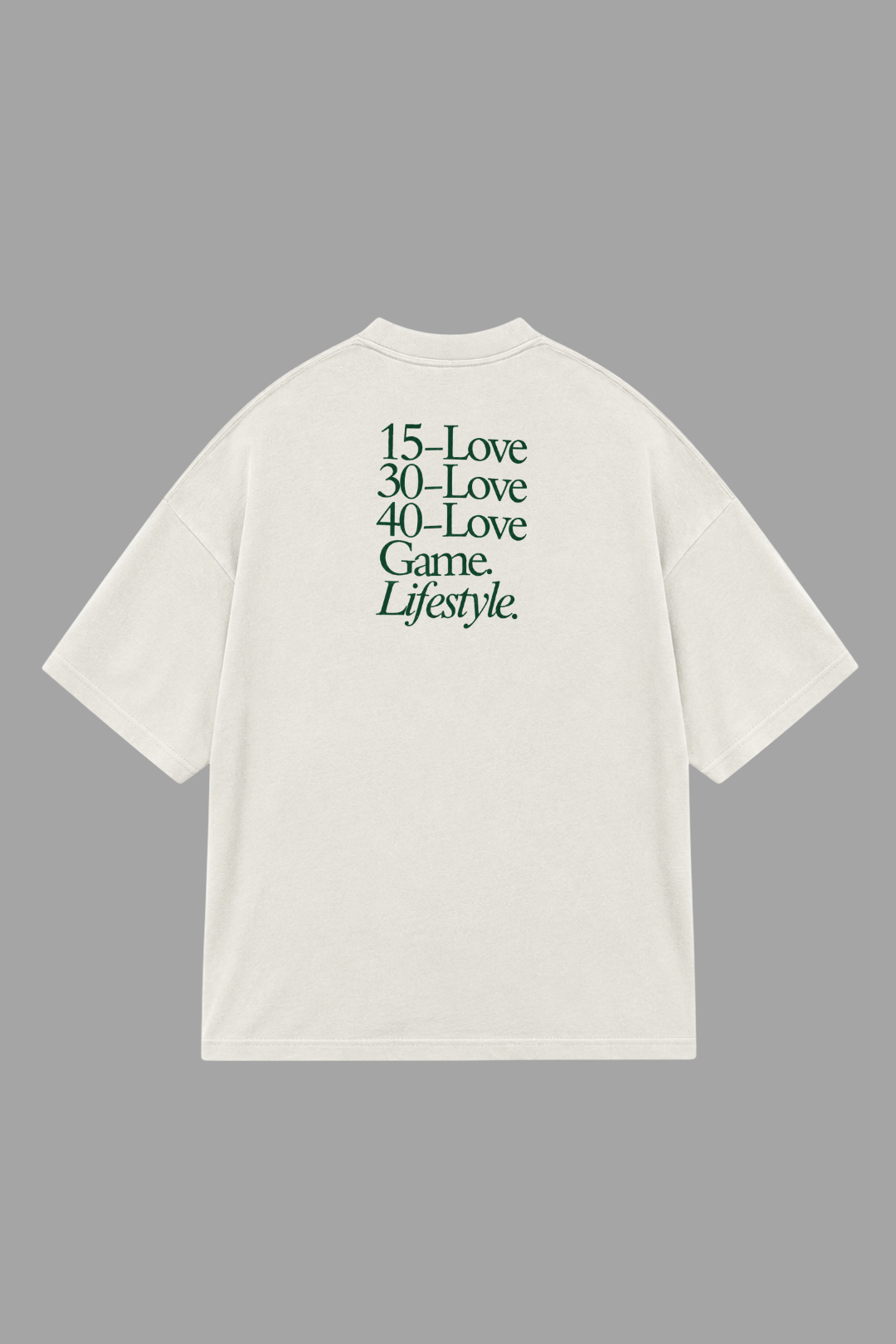 Camisa Oversized The Game of Love