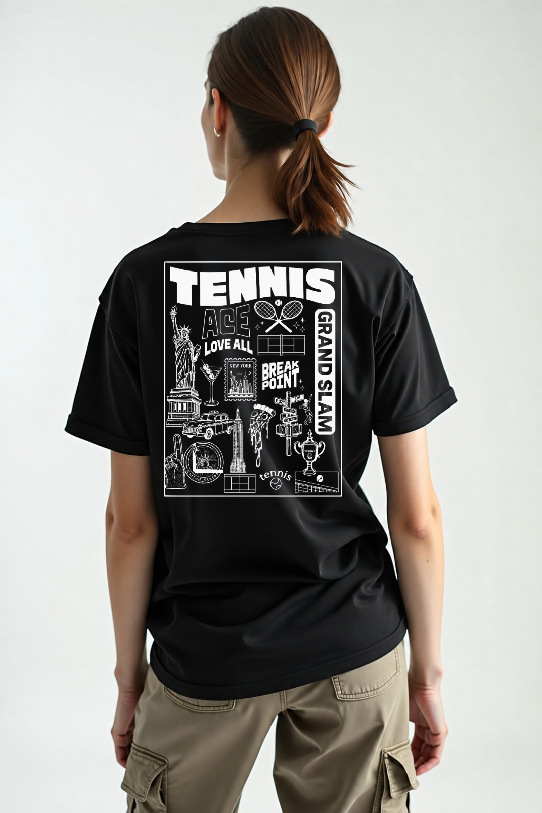 Camisa Básica US OPEN