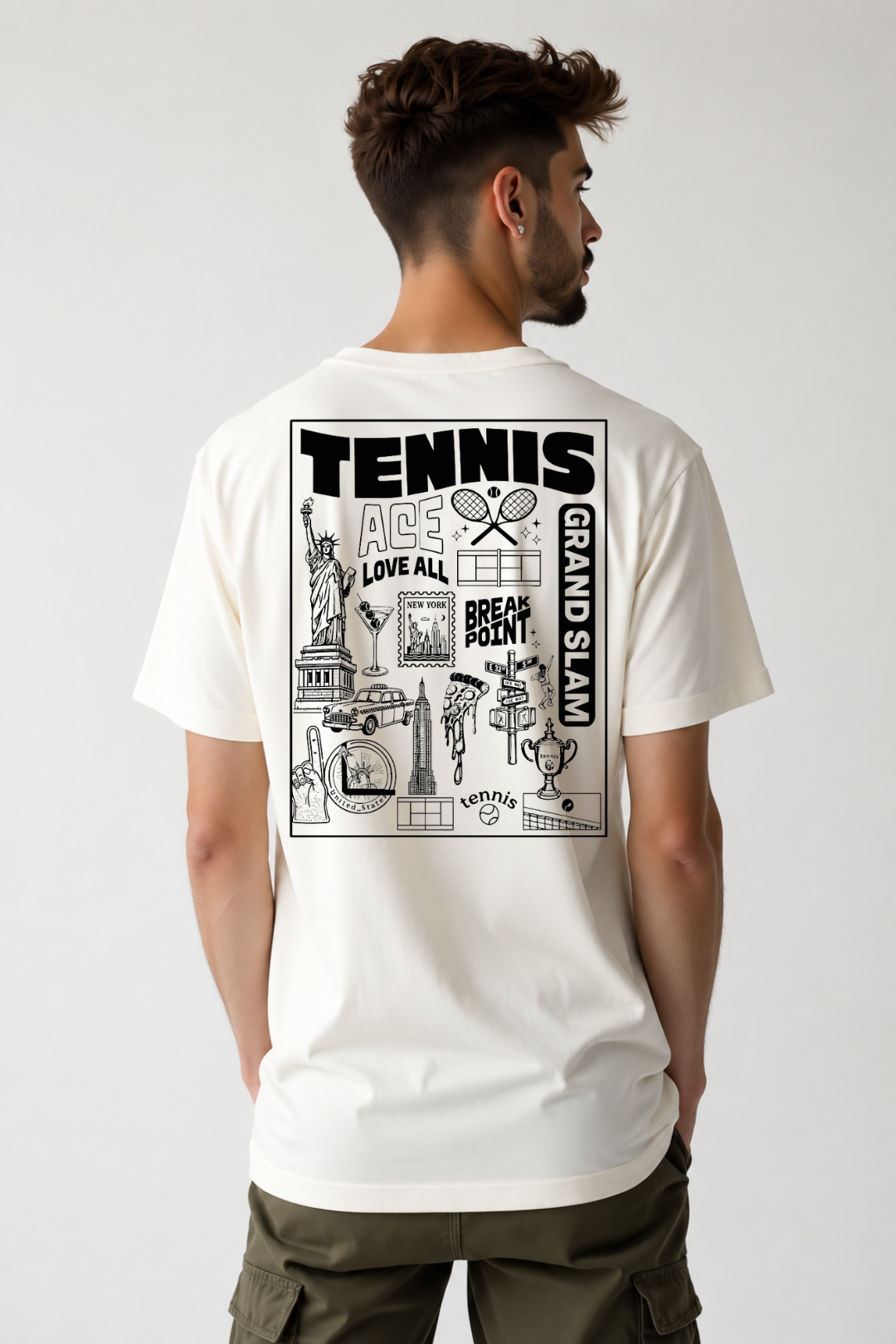 Camisa Básica US OPEN