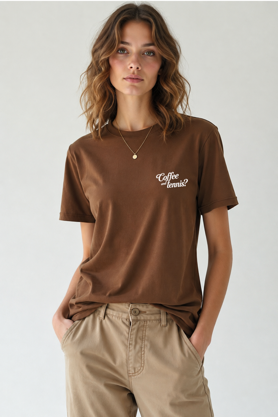 Camisa Básica Coffee and Tennis