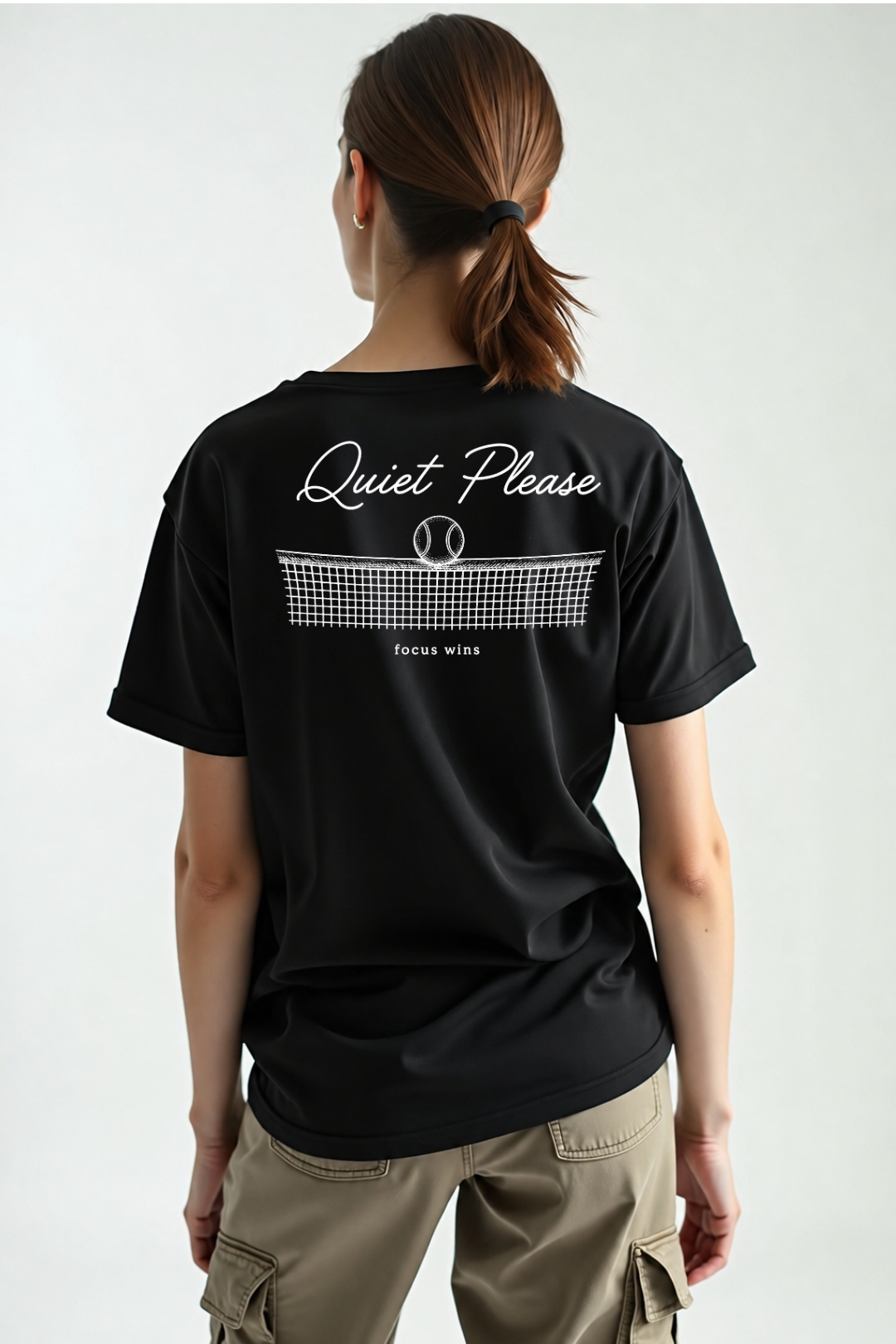 Camisa Básica Quiet Please