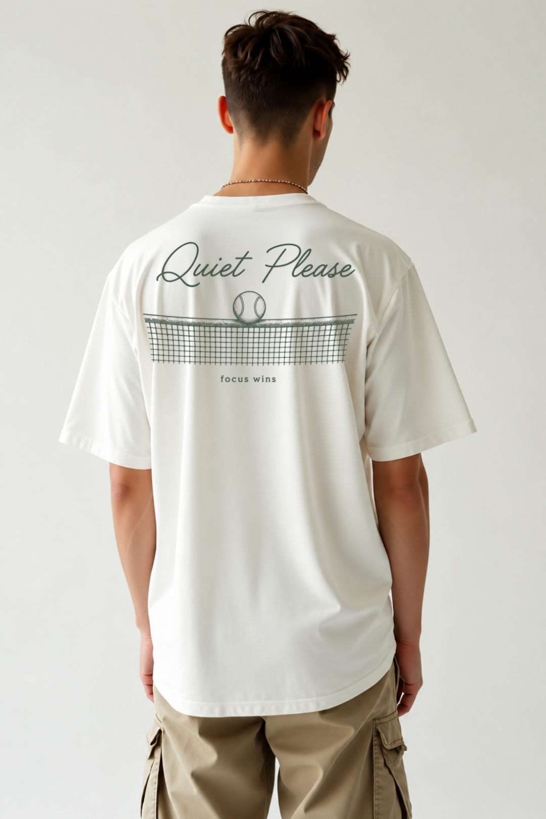 Camisa Oversized Quiet Please