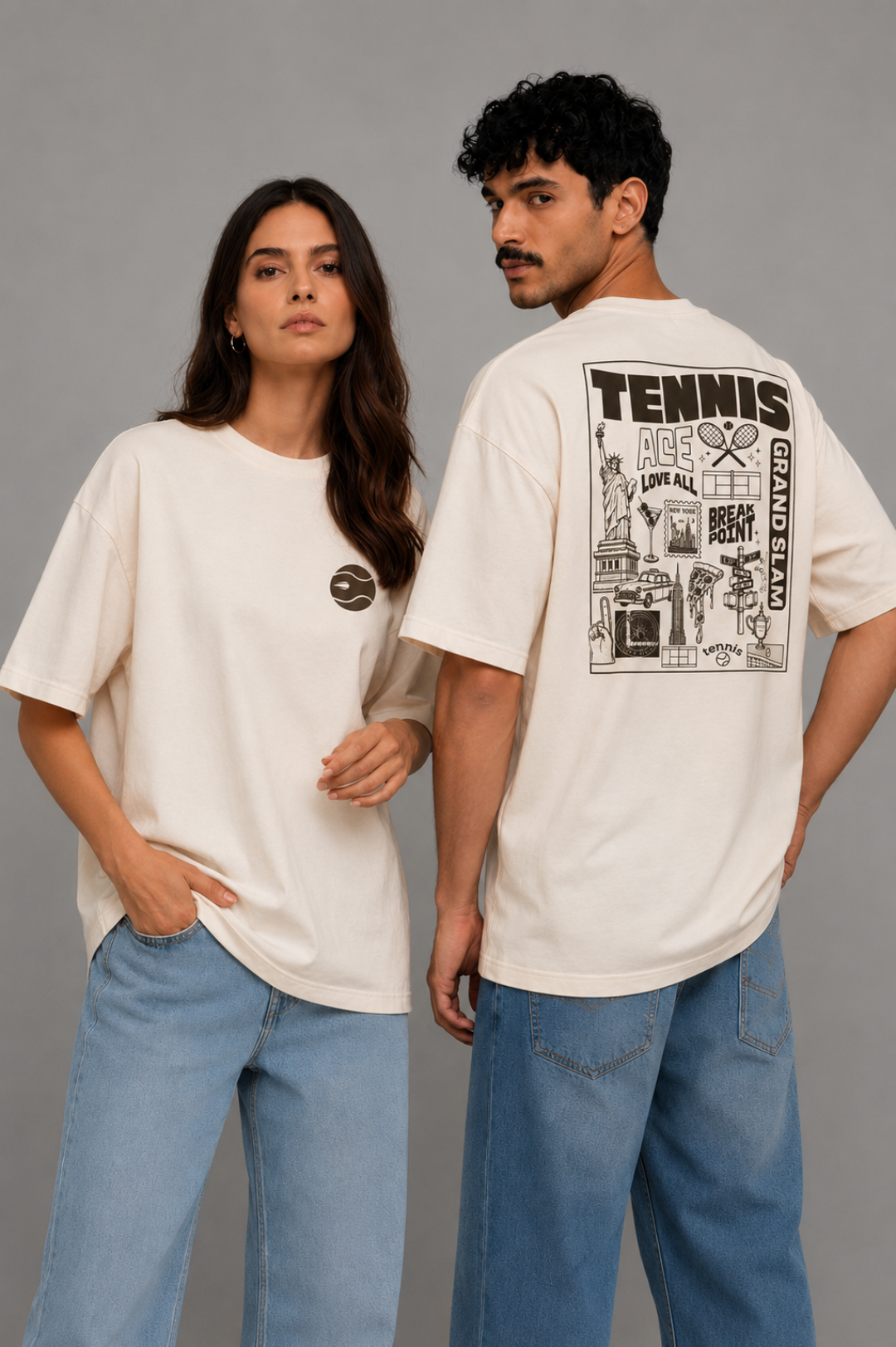 Camisa Oversized US OPEN
