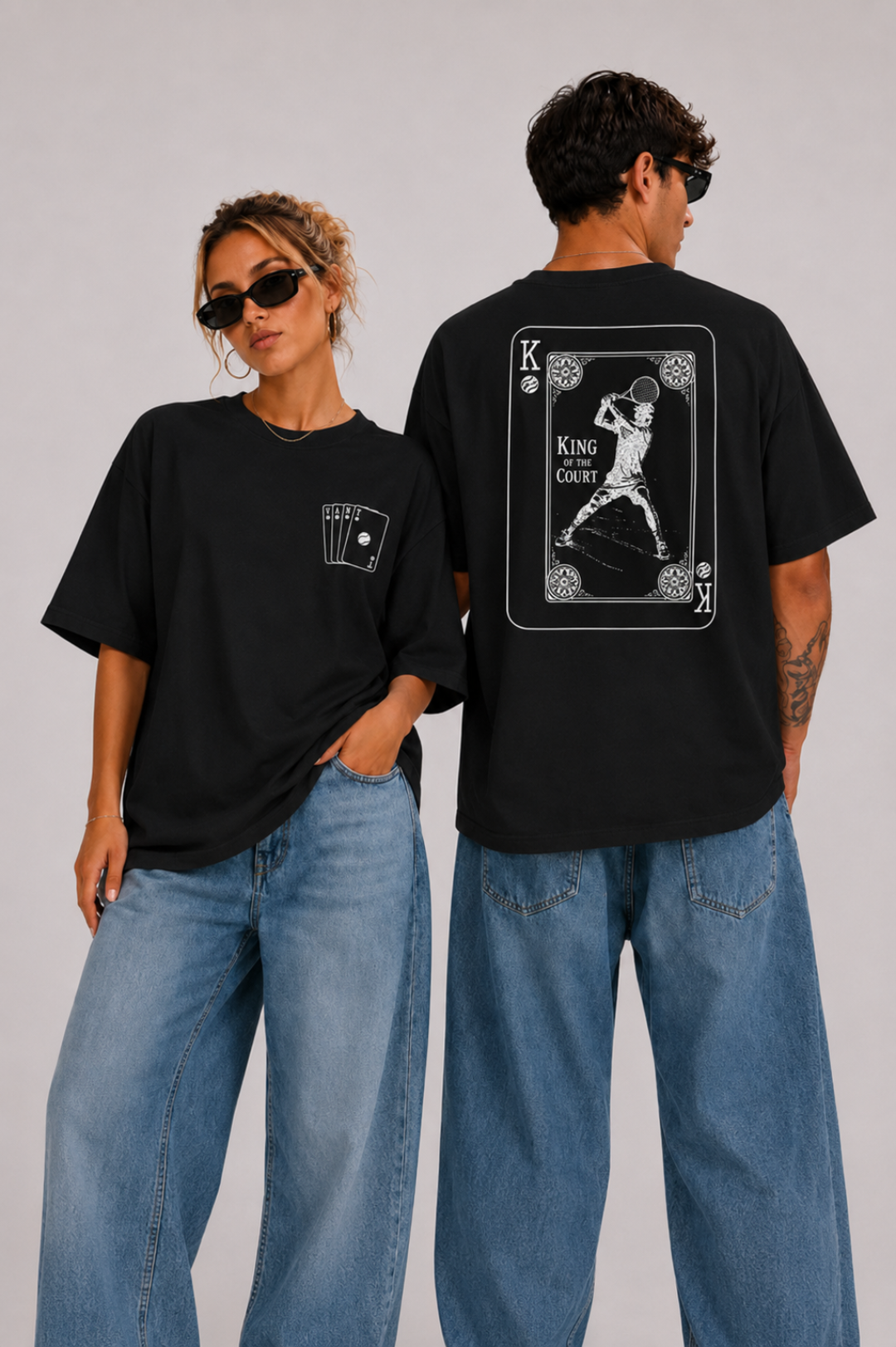 Camisa Oversized The King of the Court
