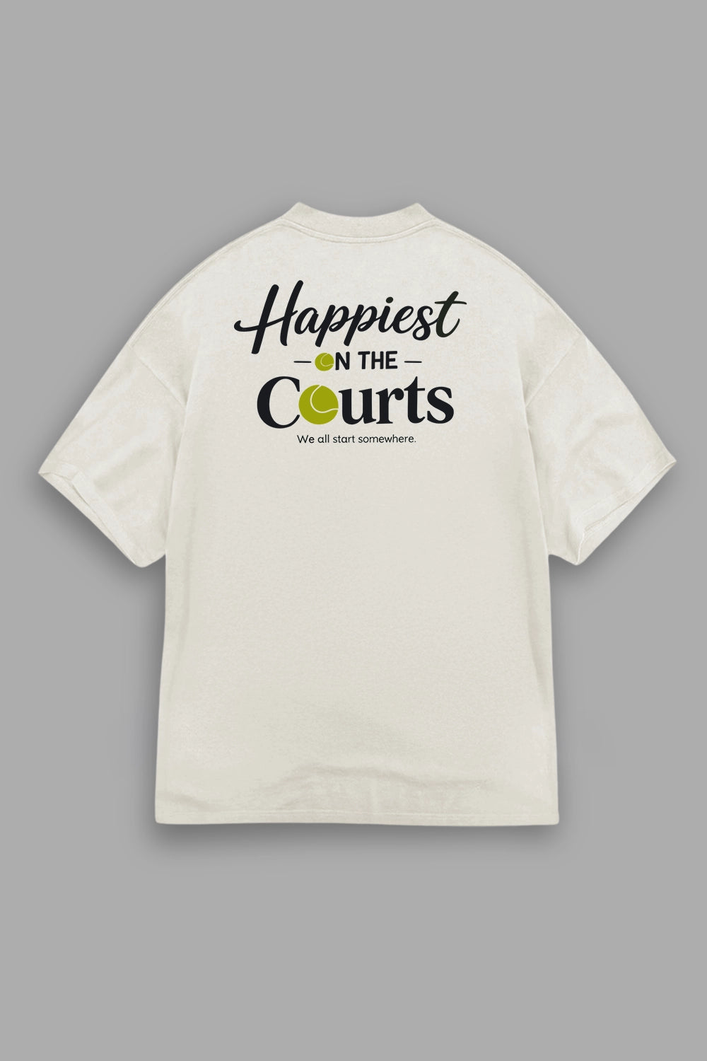 Camisa Oversized Happiest on the Courts