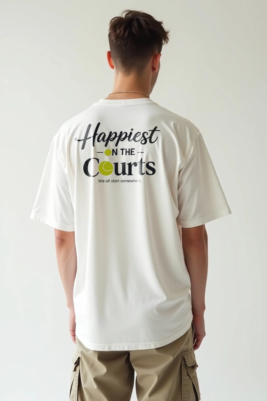 Camisa Oversized Happiest on the Courts
