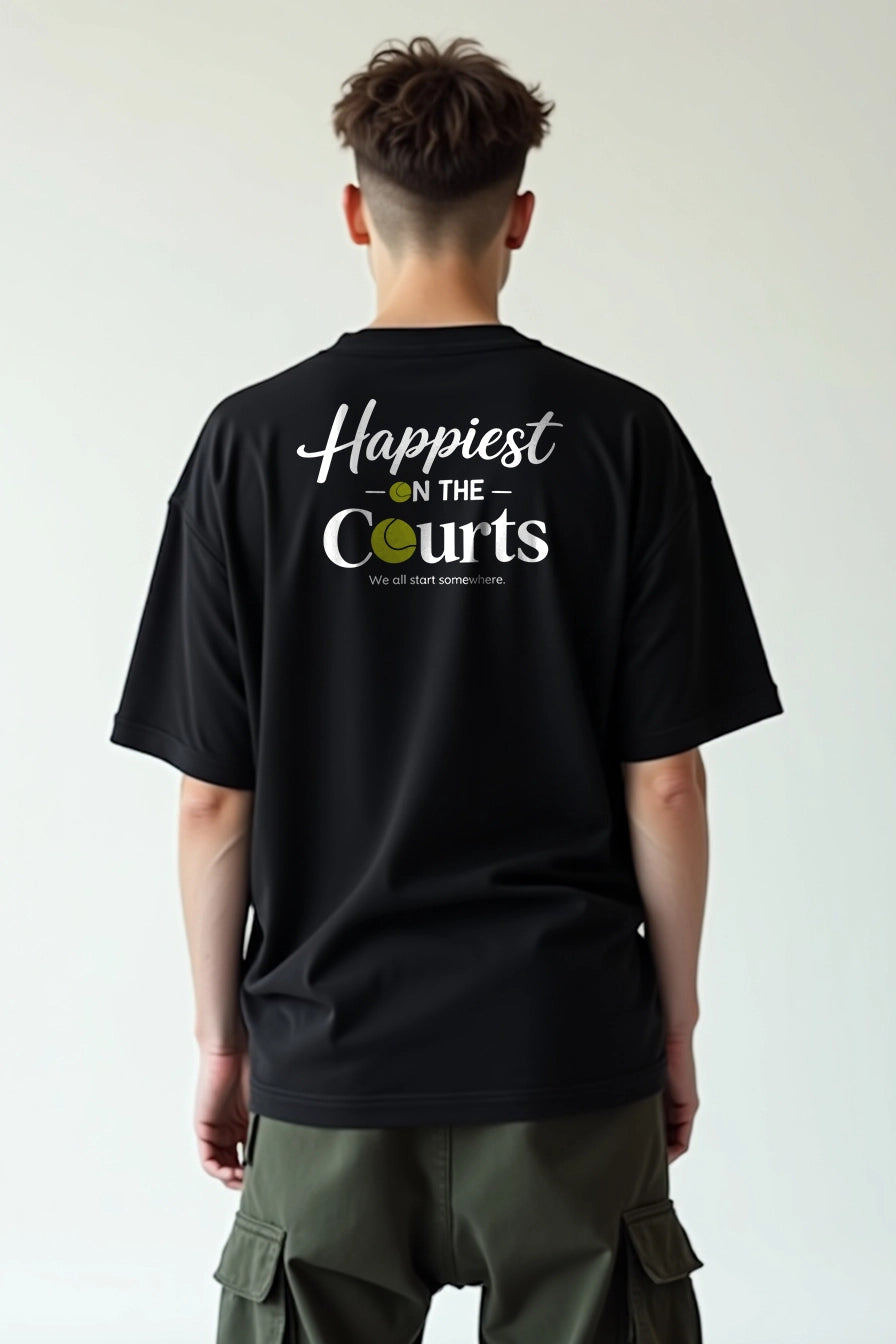 Camisa Oversized Happiest on the Courts