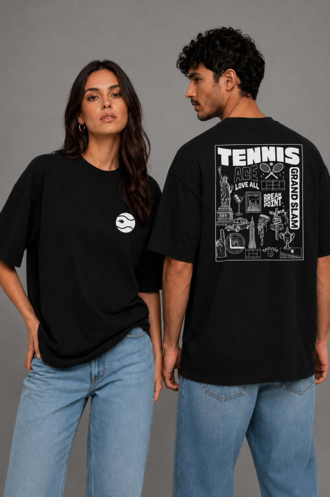Camisa Oversized US OPEN
