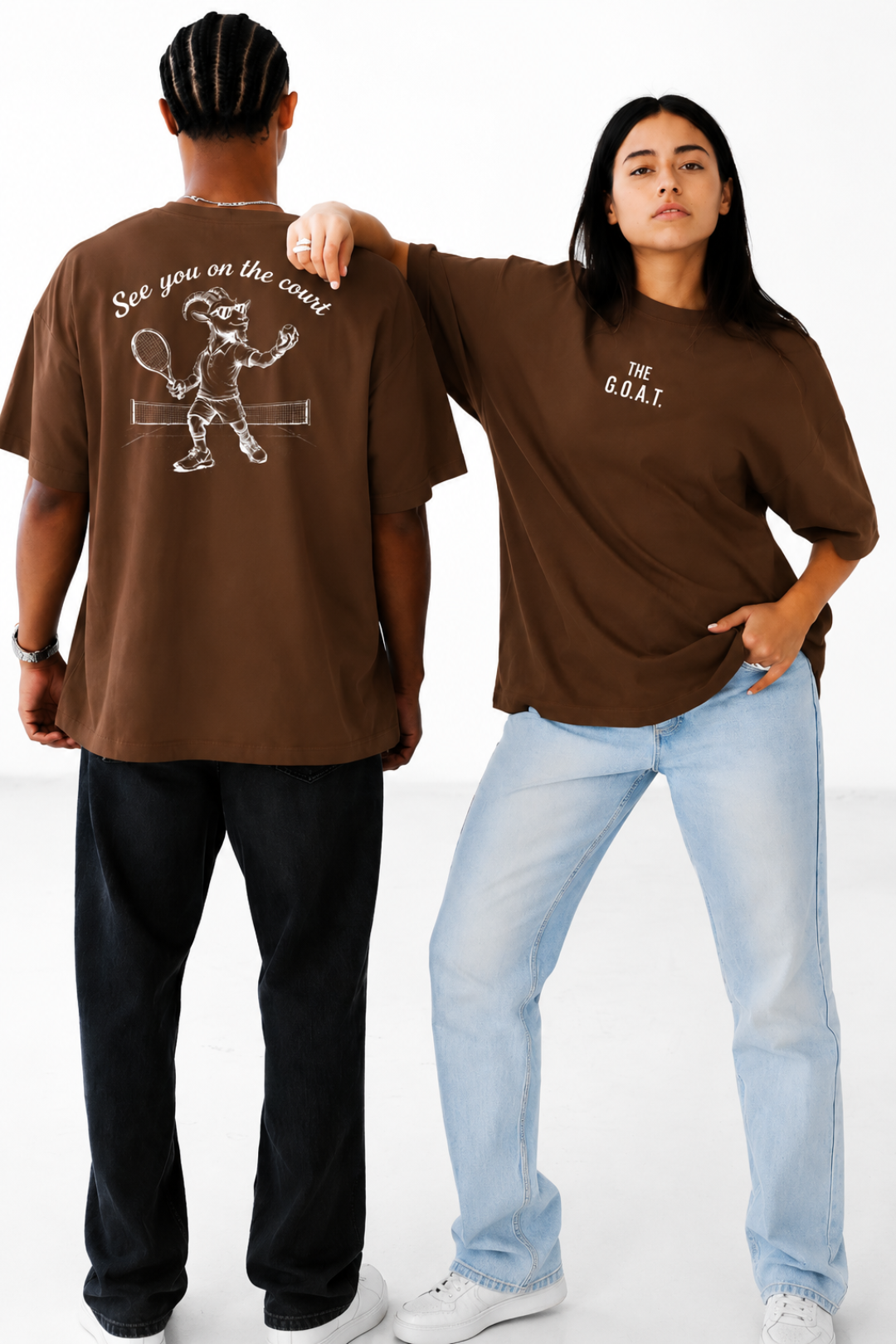 Camisa Oversized The GOAT