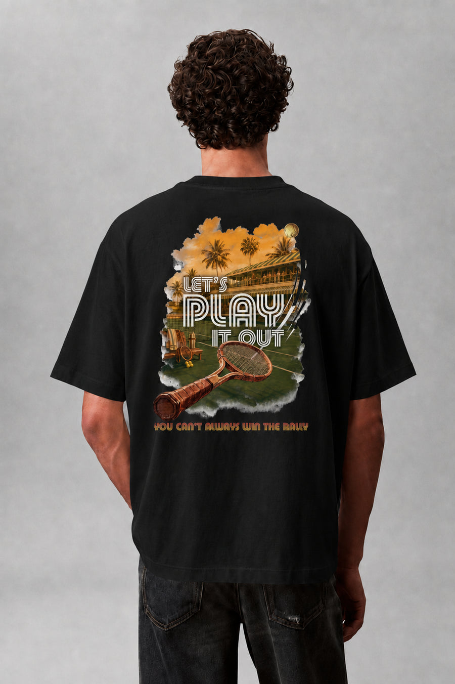 Camisa Oversized Let's Play It Out
