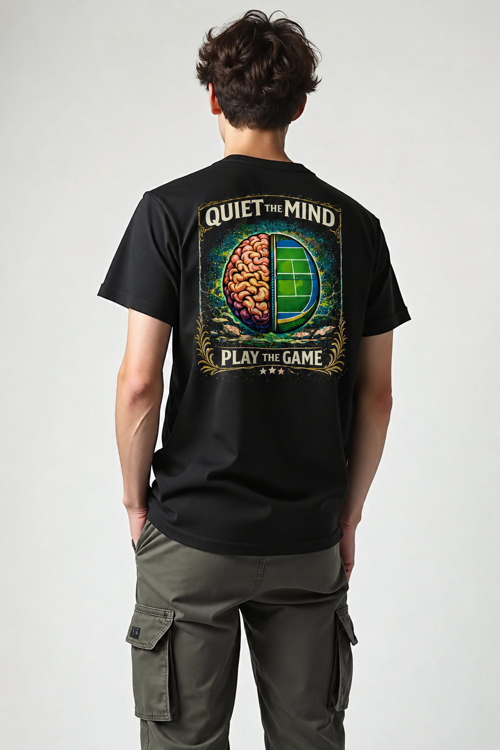 Camisa Básica Quiet the Mind