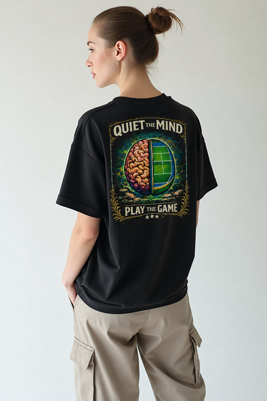 Camisa Oversized Quiet the Mind